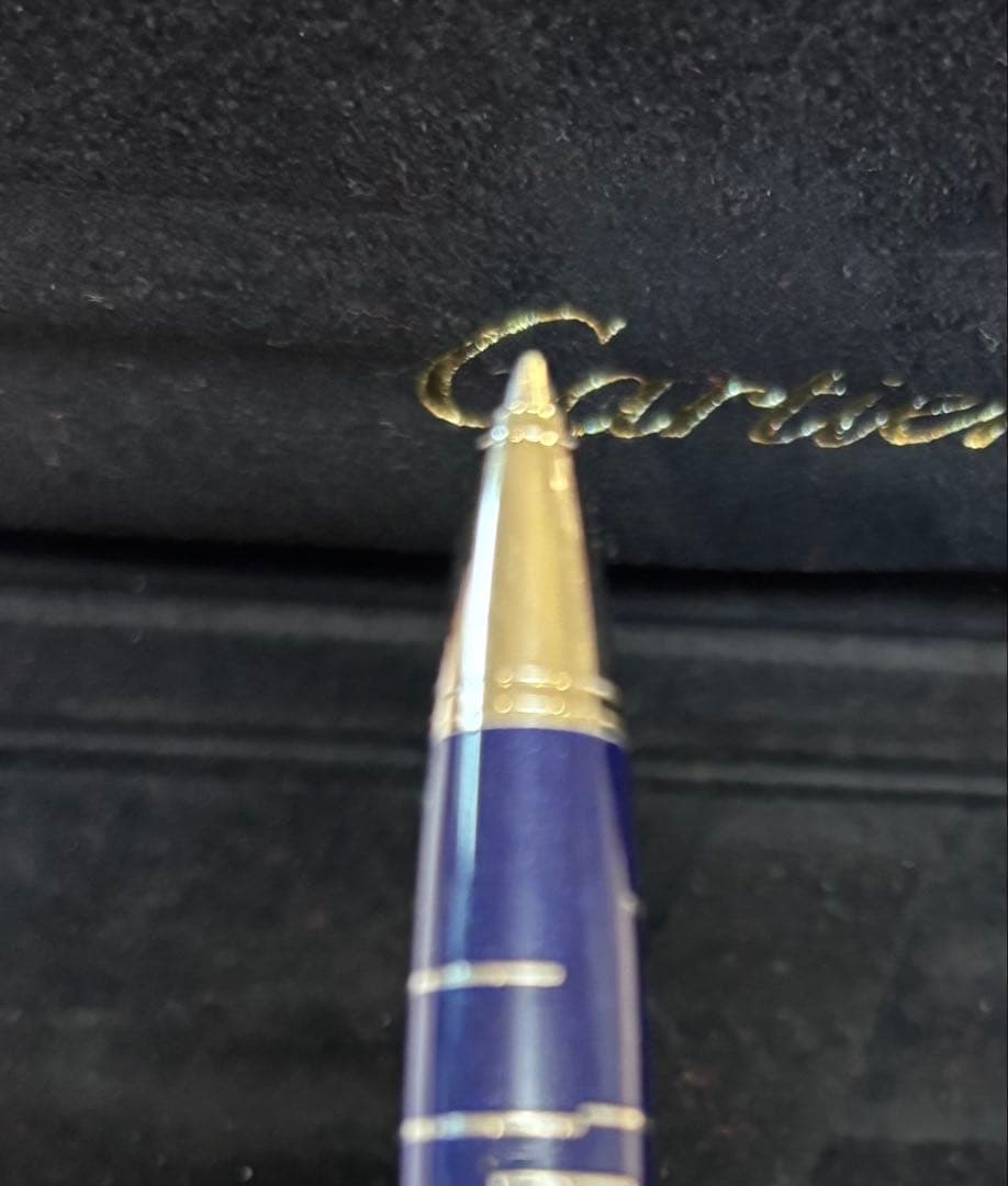 Cartier 限定ボールペン ネイビー 1847本