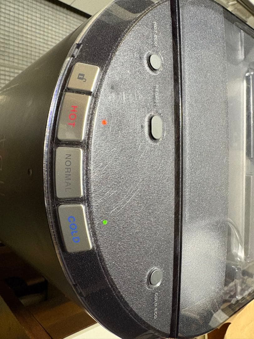 エブリィフレシャス ウォーターサーバー 美品 カートリッジ2個付 送料込