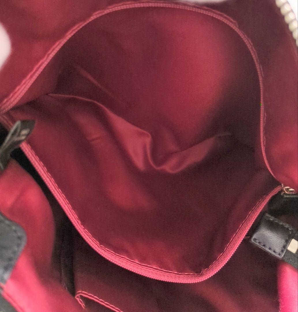 コーチ ポピー シグネチャー 2way ショルダーバッグ 黒 COACH