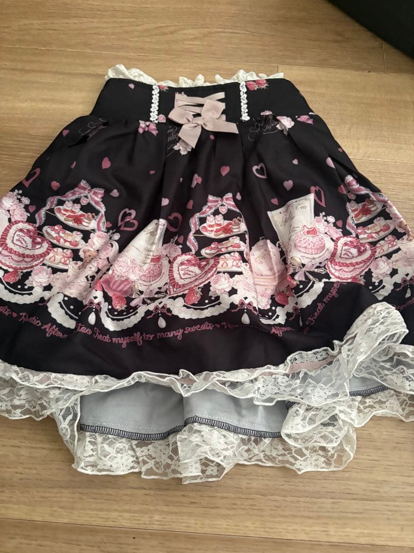 リズリサ Many Hearts Afternoontea柄セットアップ