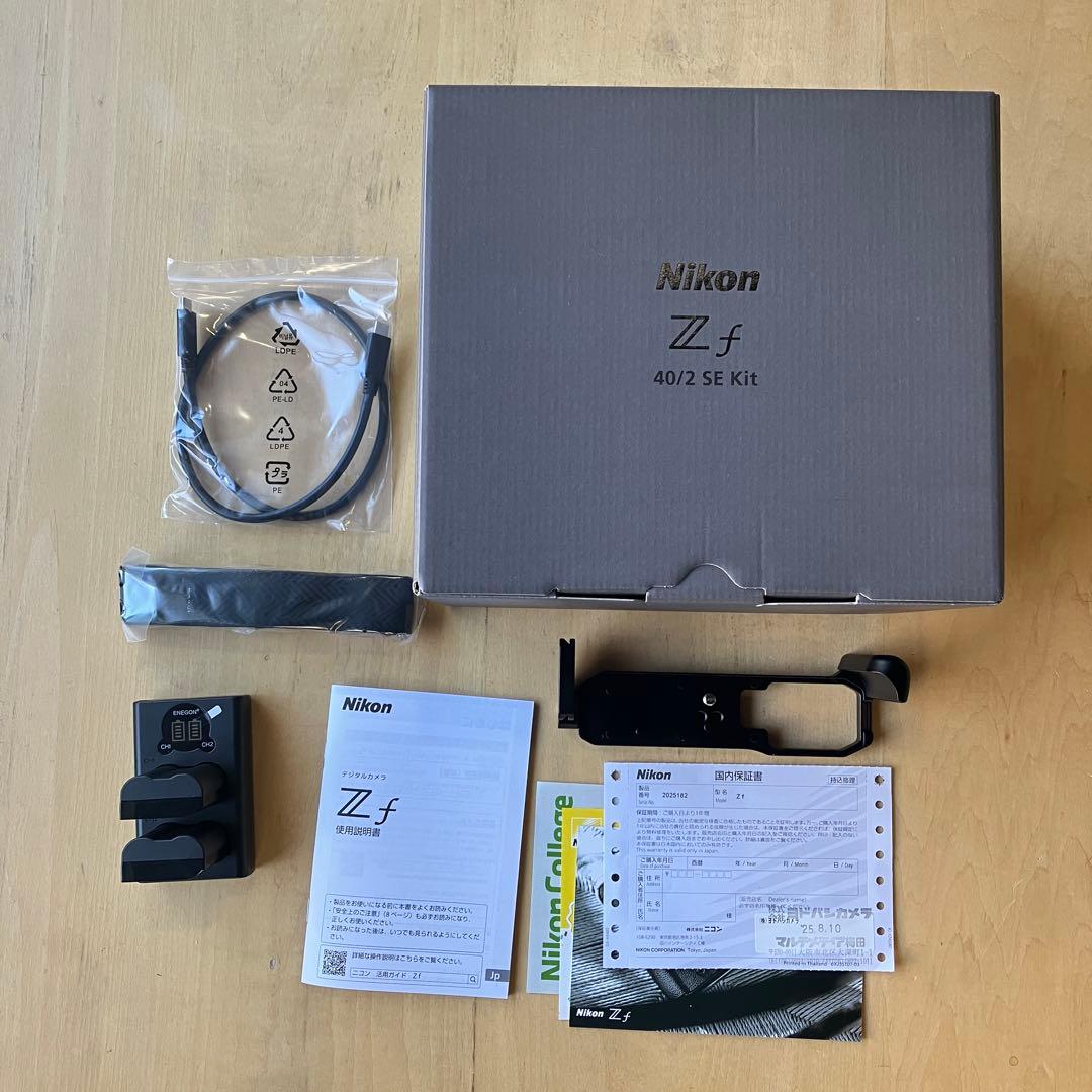 2025年8月購入 撮影枚数686枚 NIKON ZF おまけ付き