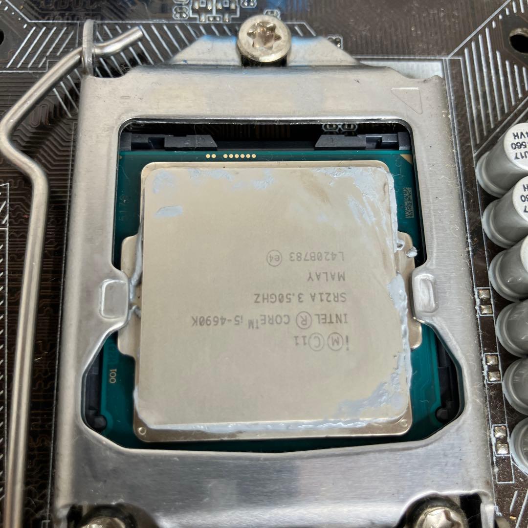 マザーボード ASUS H97M-PLUS + Intel Core i5-4690K