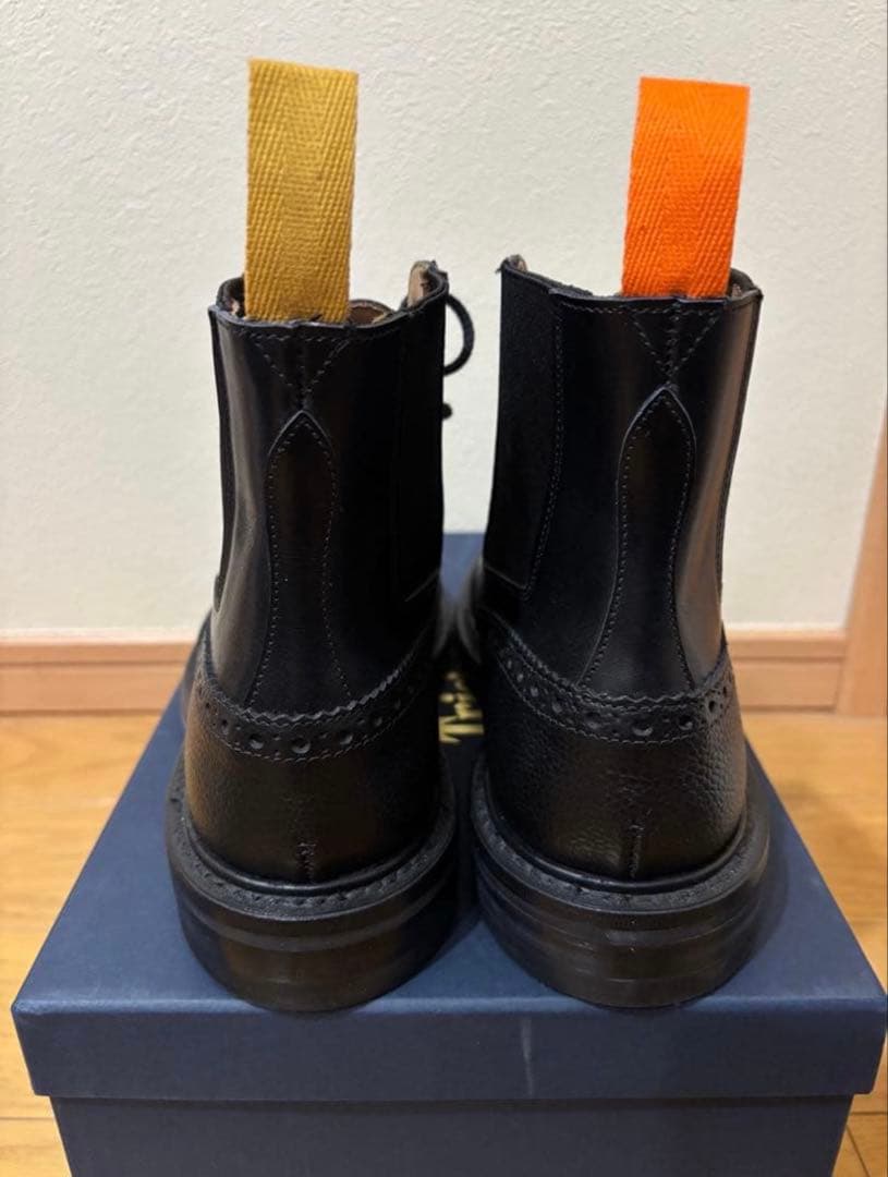 【新品・別注】トリッカーズ M7927 ELLIS カントリーブーツ 黒 箱付