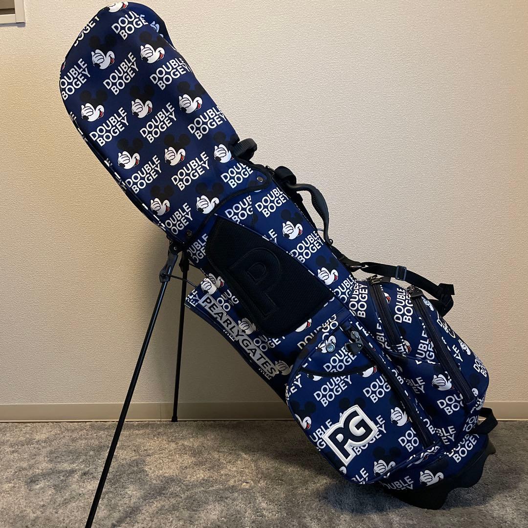 【超美品】パーリーゲイツ PEARLY GATES ミッキーマウス　ゴルフバッグ