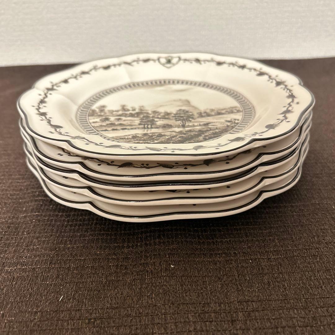 ウェッジウッド　ジーニアスコレクション　フロッグサービス　デザートプレート