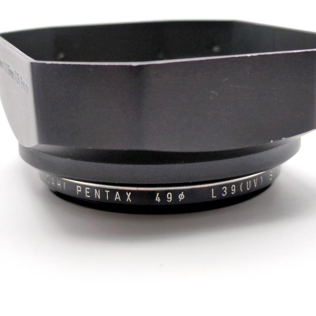 PENTAX SMC TAKUMAR 35mm f2 レンズ M42 フード付