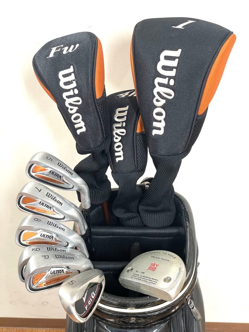 定価40万円 市場調査済み 神コスパゴルフセット 10年使えます！Wilson