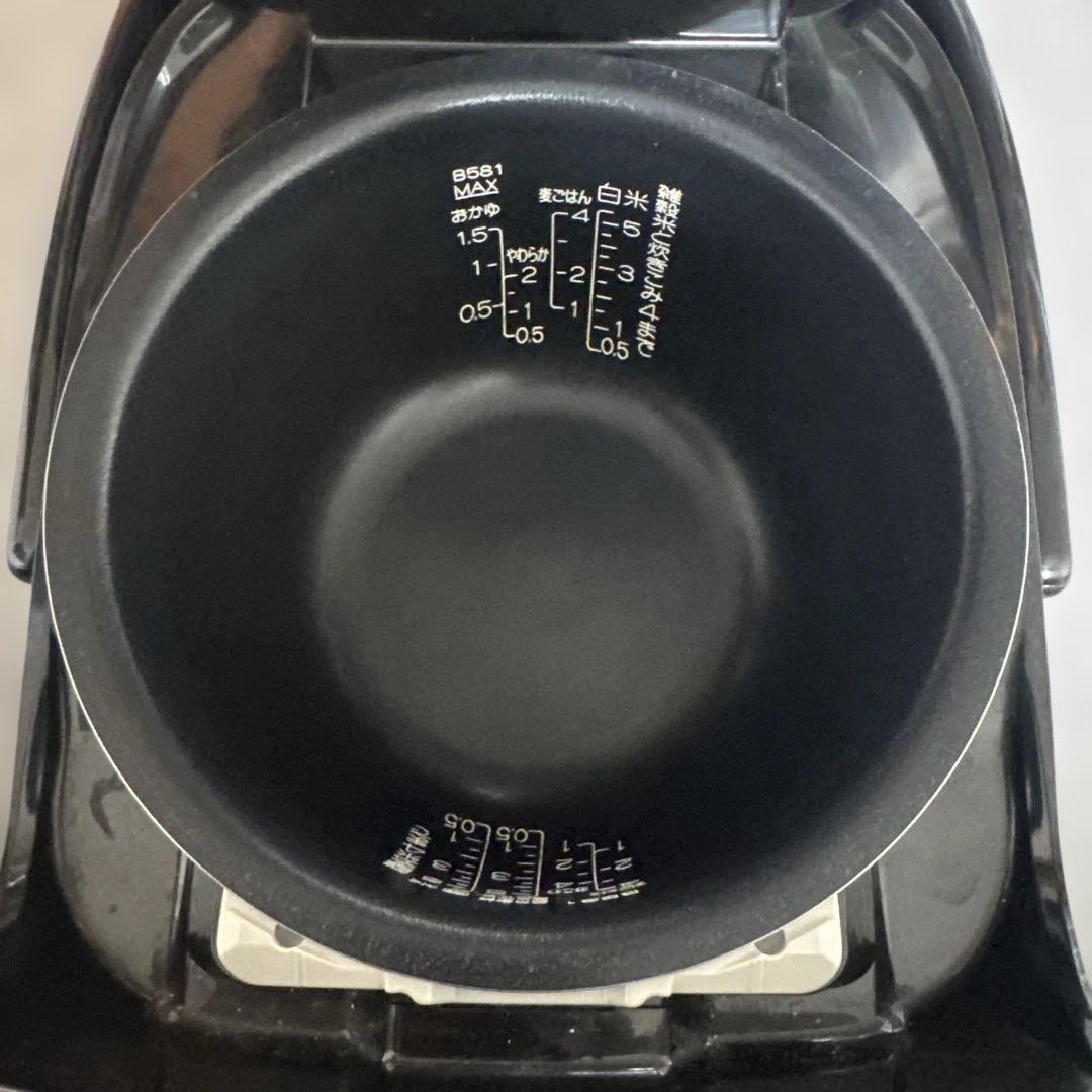 象印 圧力IH炊飯ジャー NP-BK10 1.0L ブラック 2021年製