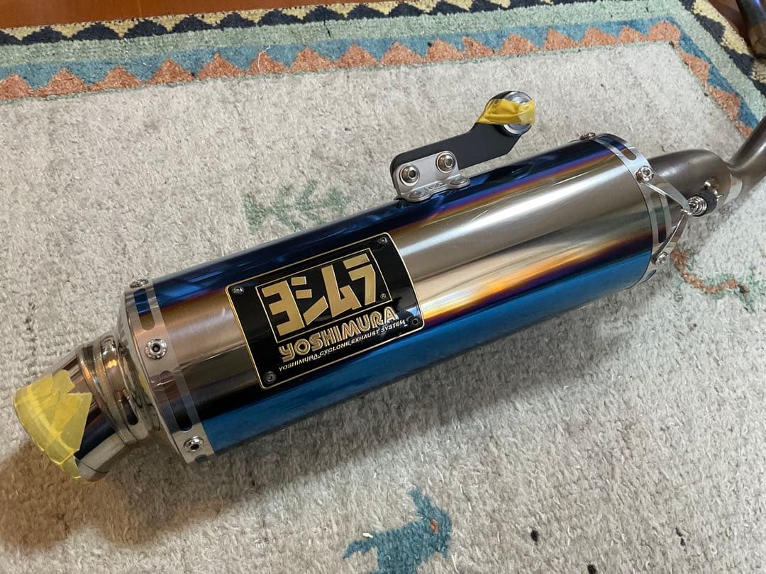 NMAX125ヨシムラGP−MAGUNUMチタンブルー