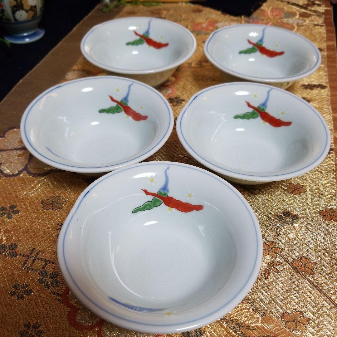 【未使用】　◆ 五人様お膳揃 ◆　有田焼 　仁祥窯 清秀 華山窯古伊万里　30品