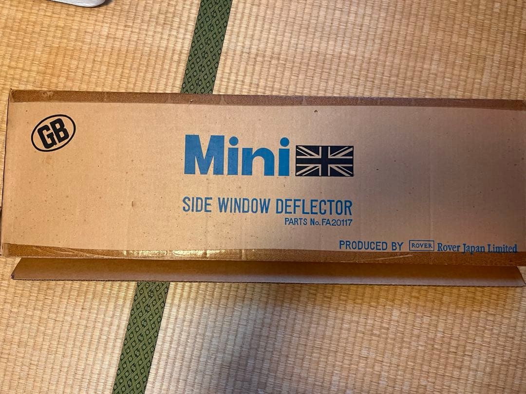 ローバーミニ　純正　サイドバイザー