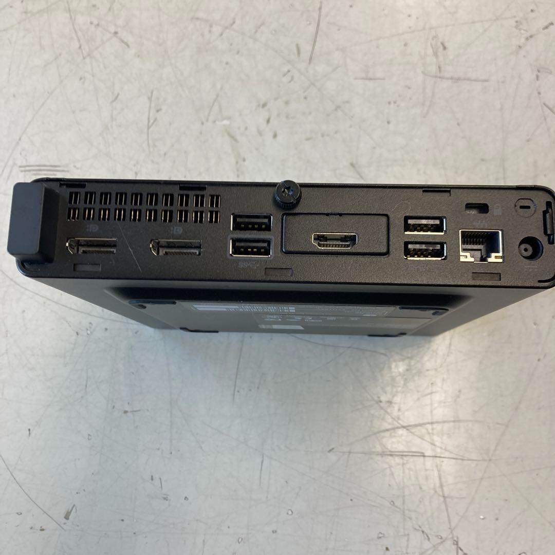 ミニPC HP EliteDesk 800 G4 DM 35W i7 16G SSD256