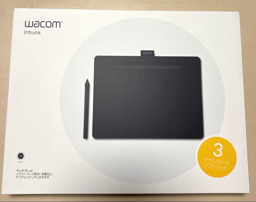 液タブ・ペンタブ Wacom Intuos M CTL-6100
