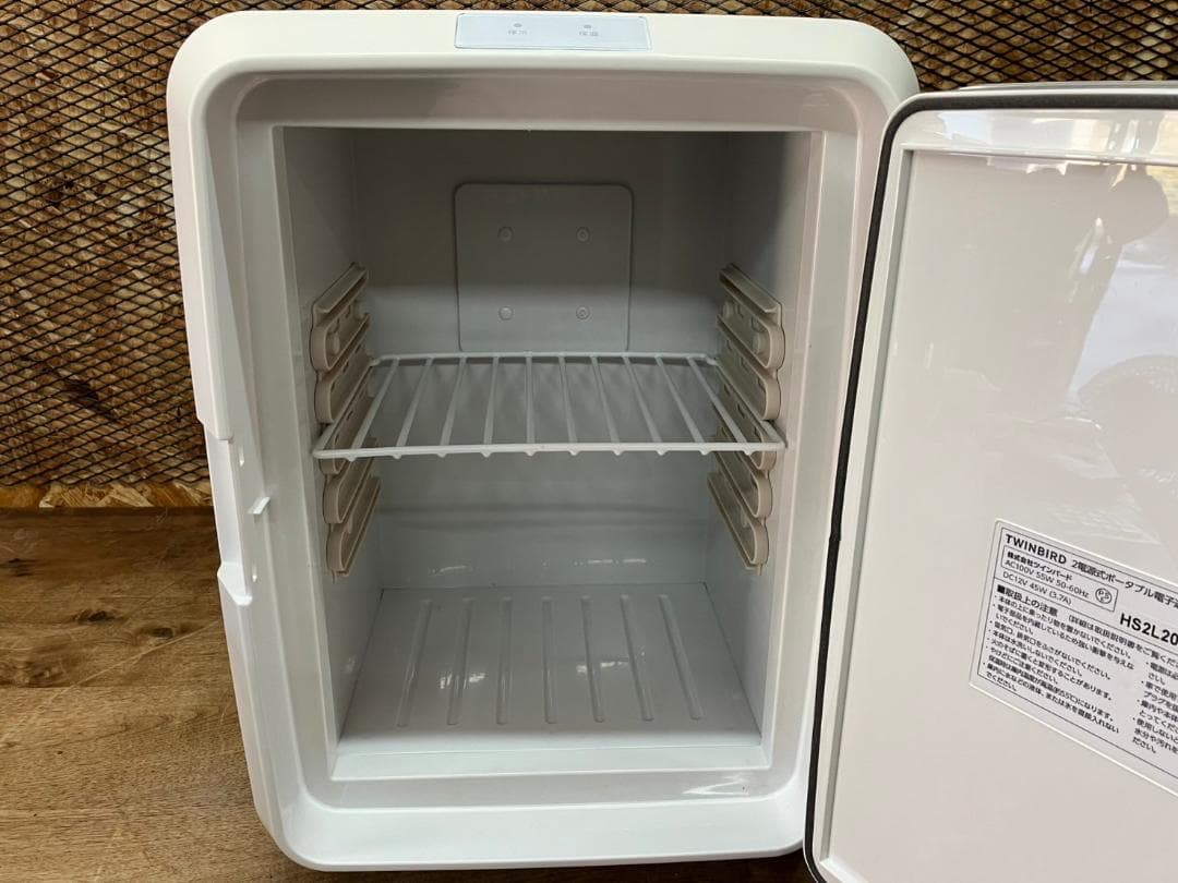 ツインバード★ポータブル電子適温ボックス★HR-EB08★冷蔵庫