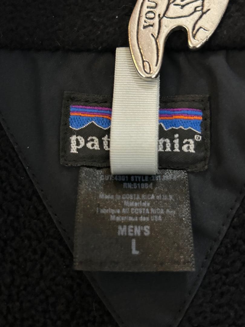 て*ぃ様 【希少】パタゴニア ニューシェルドシンチラ 黒 L