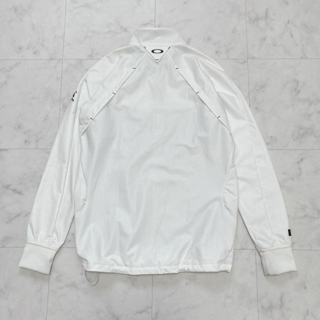 OAKLEY GOLF トラックジャケット ブルゾン ジャージホワイトL