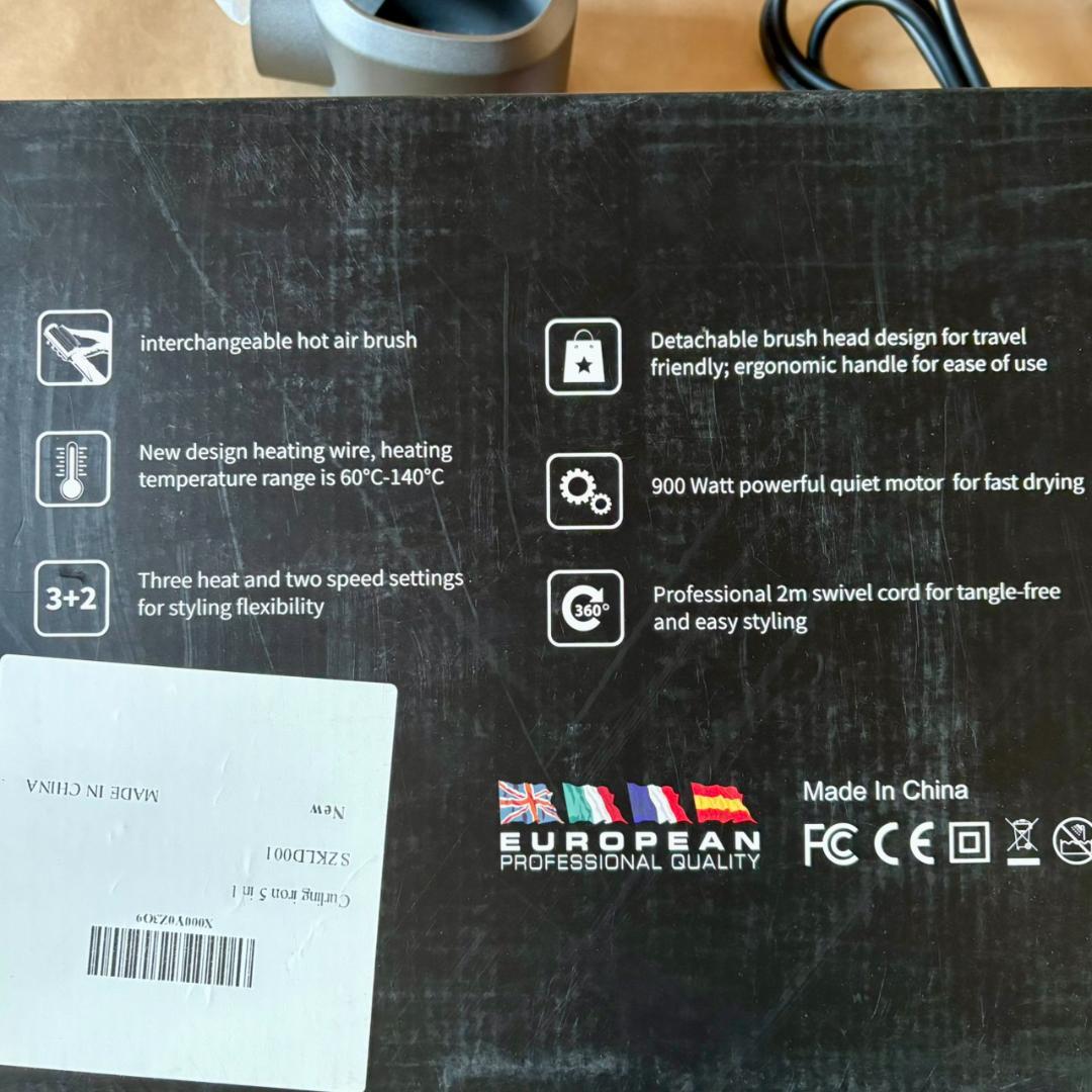 【在庫売り尽くし☆大特価】ヘアドライヤー＆多機能ホットヘアブラシ 豪華2点セット