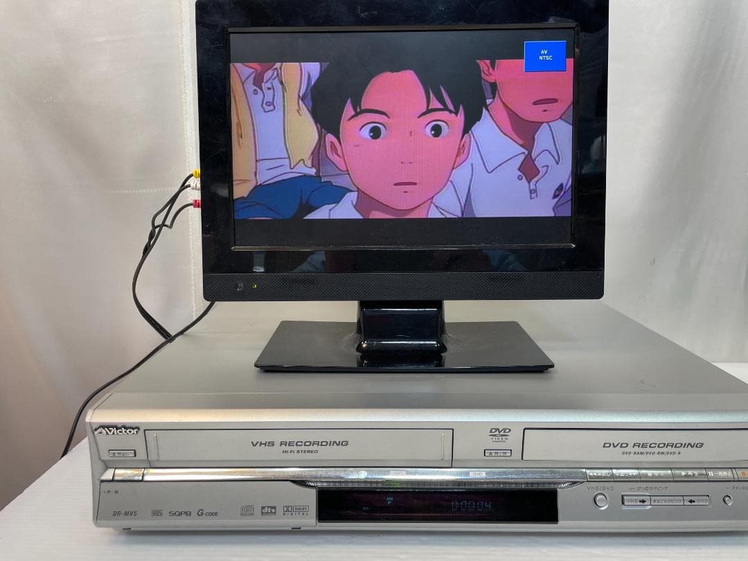 ★再生〇★ DVD ビデオ レコーダー Victor DR-MV5 VHS