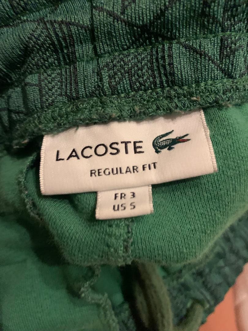 lacoste ラコステ　モノグラム　セットアップ