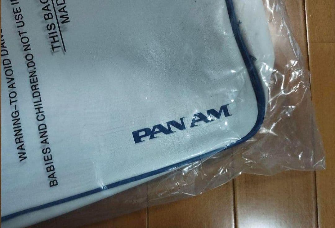 PAN AM　パンナム　ショルダーバッグ　白色　未使用
