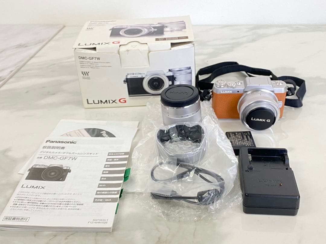 #LUMIX DMC-GF7W ブラウン
