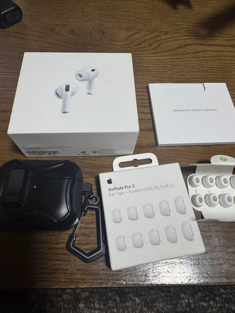 AirPods Pro 3 本体 Apple純正イヤーチップ未開封付き
