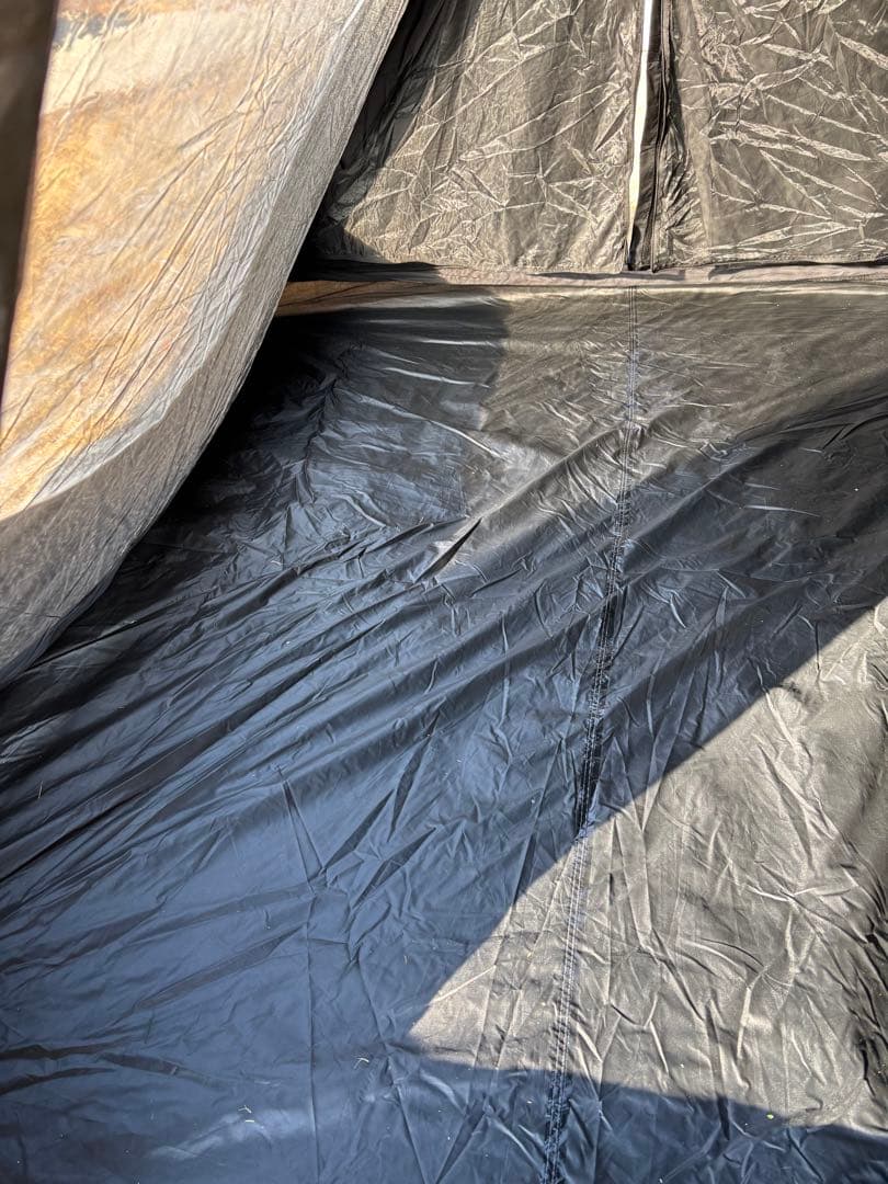 camvil ケムビル　Aテント　ブラック　軍幕　TPU