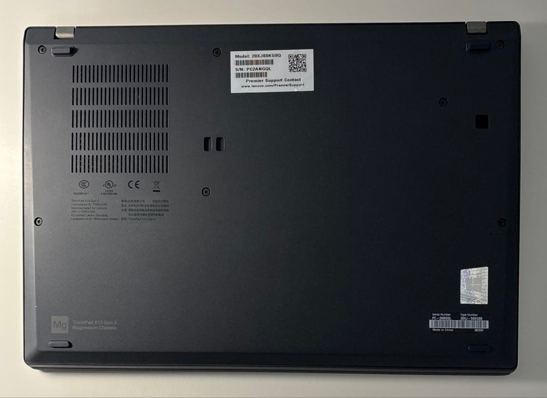 Ryzen5PRO搭載⭐️ThinkPad X13Gen2✨バッテリー99%✳︎美品