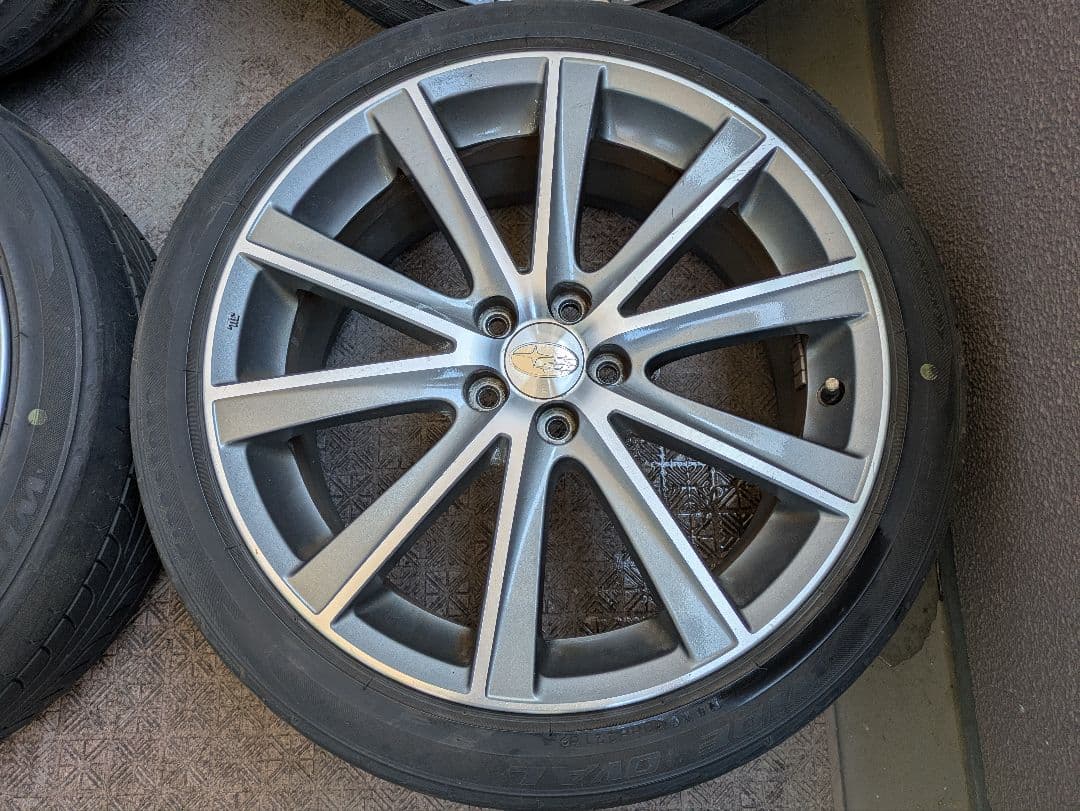 ジョージページです。レガシィ純正ホイール　18インチ　レガシー BRG