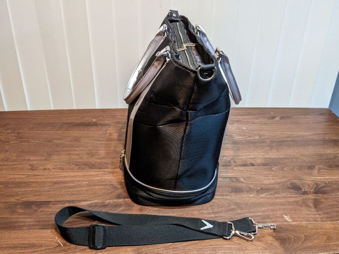 キャロウェイ　2way エナメル　系　トートバッグ　ショルダーバッグ　ゴルフ　靴