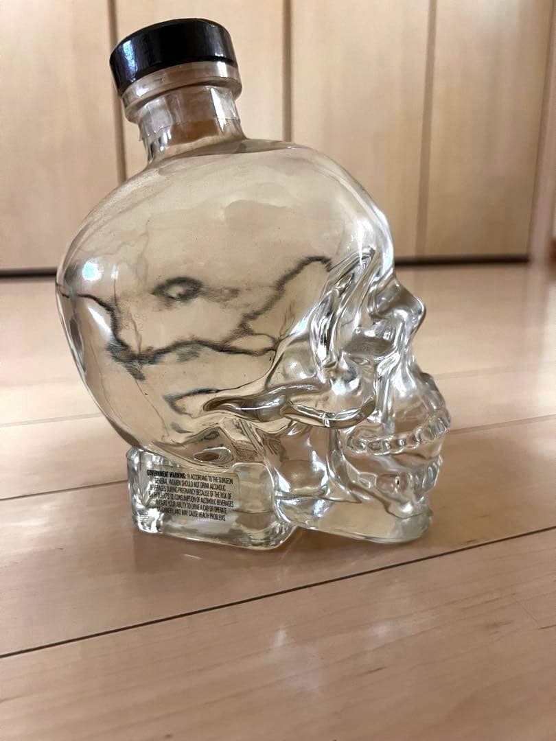 659 Crystal Head Vodka スカル型750mL 未開封