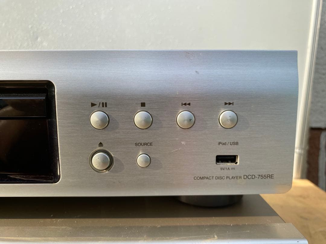 DENON PMA-390III アンプ　DENON DCD-755RE CD