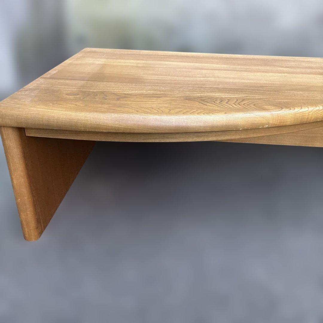 karimoku カリモク ローテーブル 座卓 天然木 変形デザイン【加工あり】