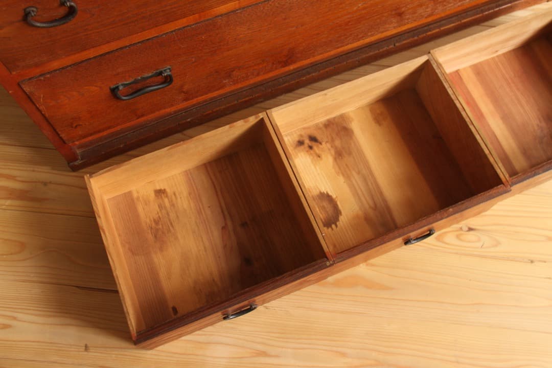 収納棚　食器棚　木製　古道具　古家具　和家具　ビンテージ　アンティーク　レトロ