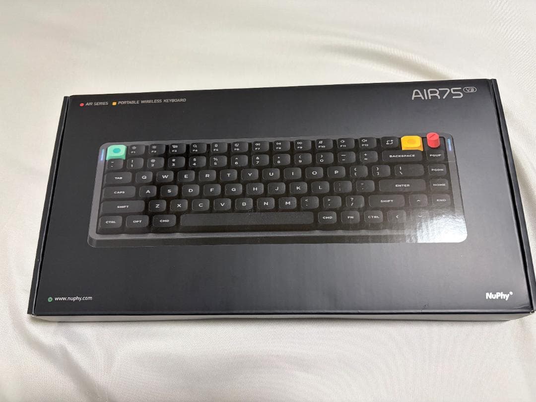 NuPhy Air75 V3 JIS 日本語配列 Brown nano軸