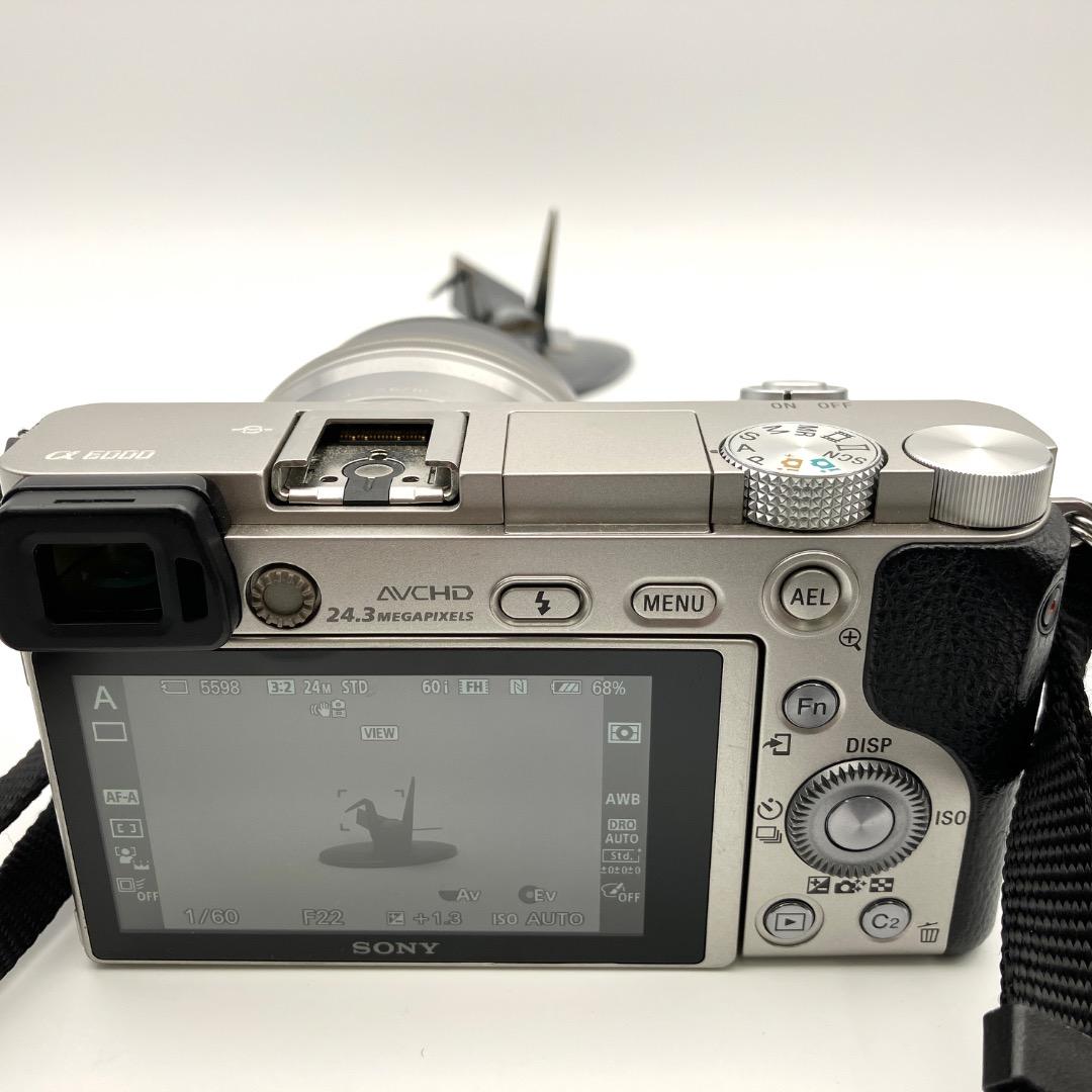 SONY α6000 ダブルズームレンズキットILCE-6000 動作確認済