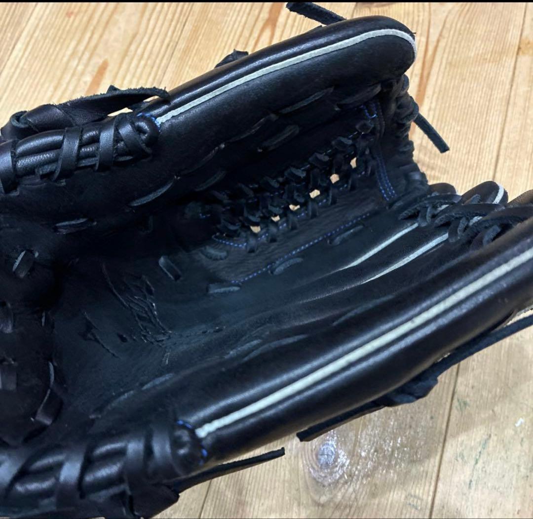 Mizuno Wild Drive グローブ 黒/青