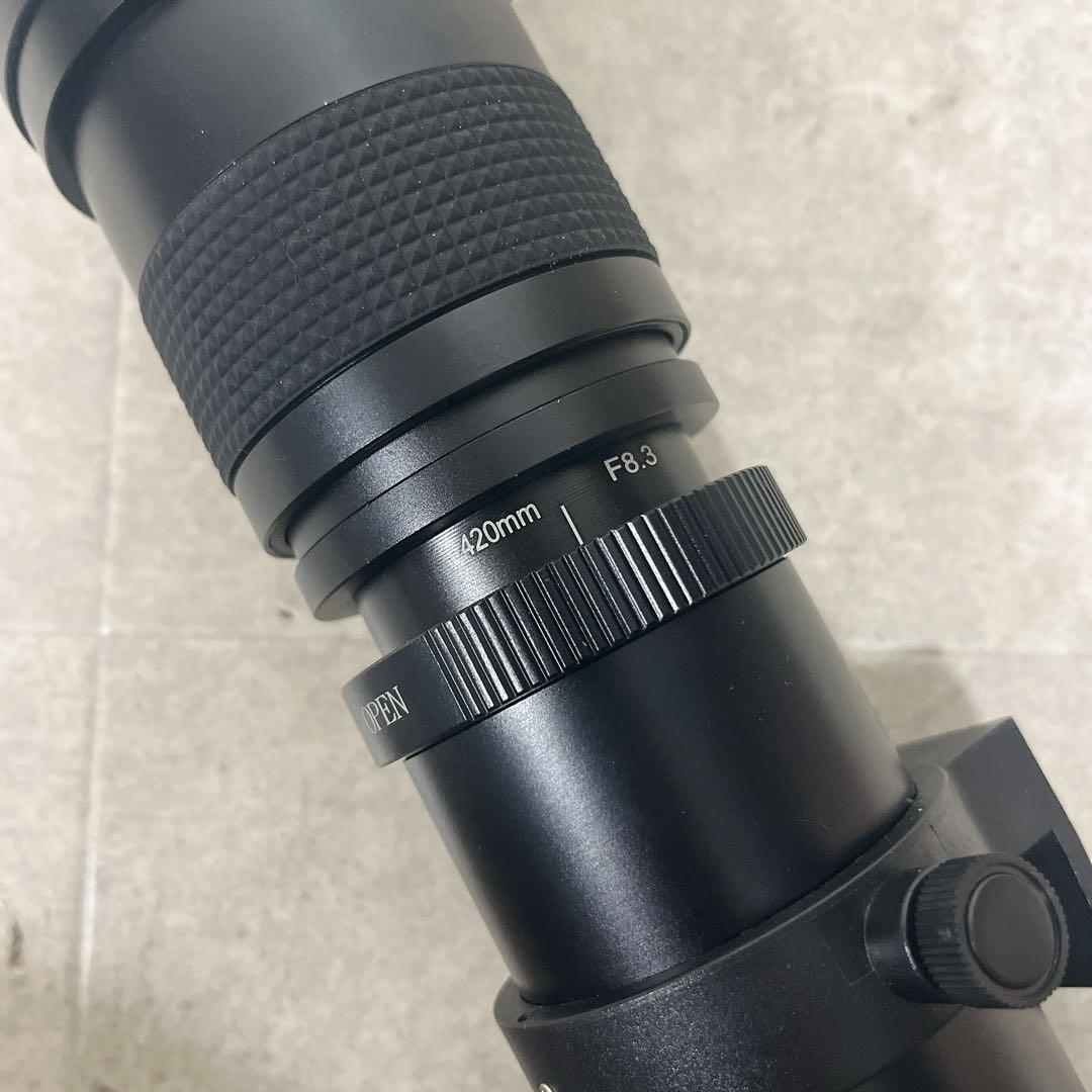 VARI 420-800mm 超望遠レンズ　カバー付き