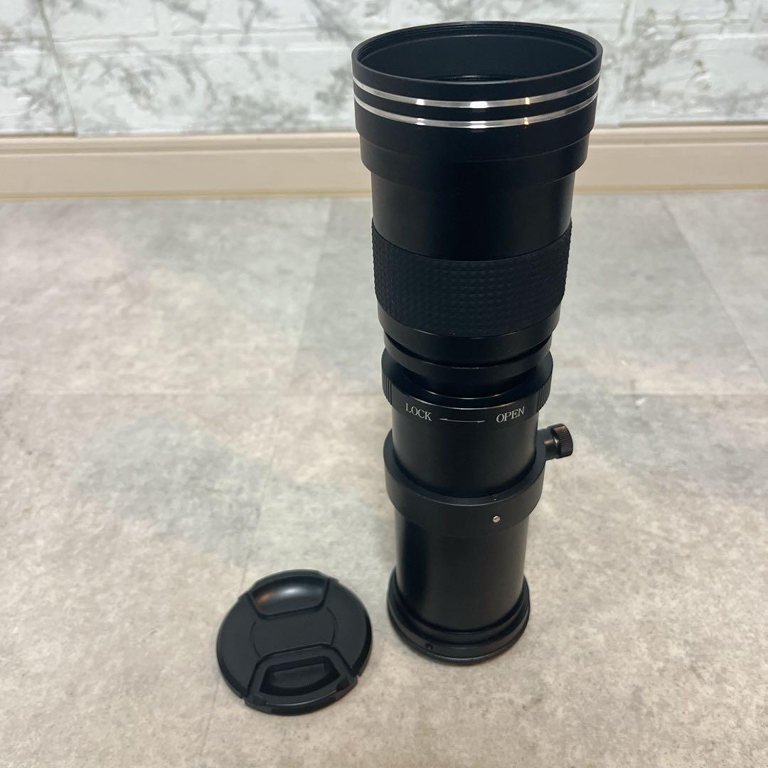 VARI 420-800mm 超望遠レンズ　カバー付き