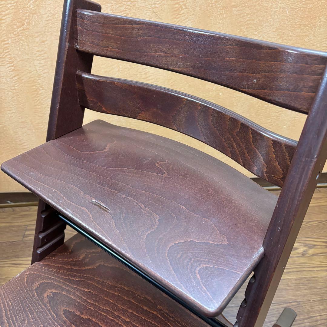 ☆良品☆【STOKKE】トリップトラップ ベビーチェア廃盤カラー ベビーセット付