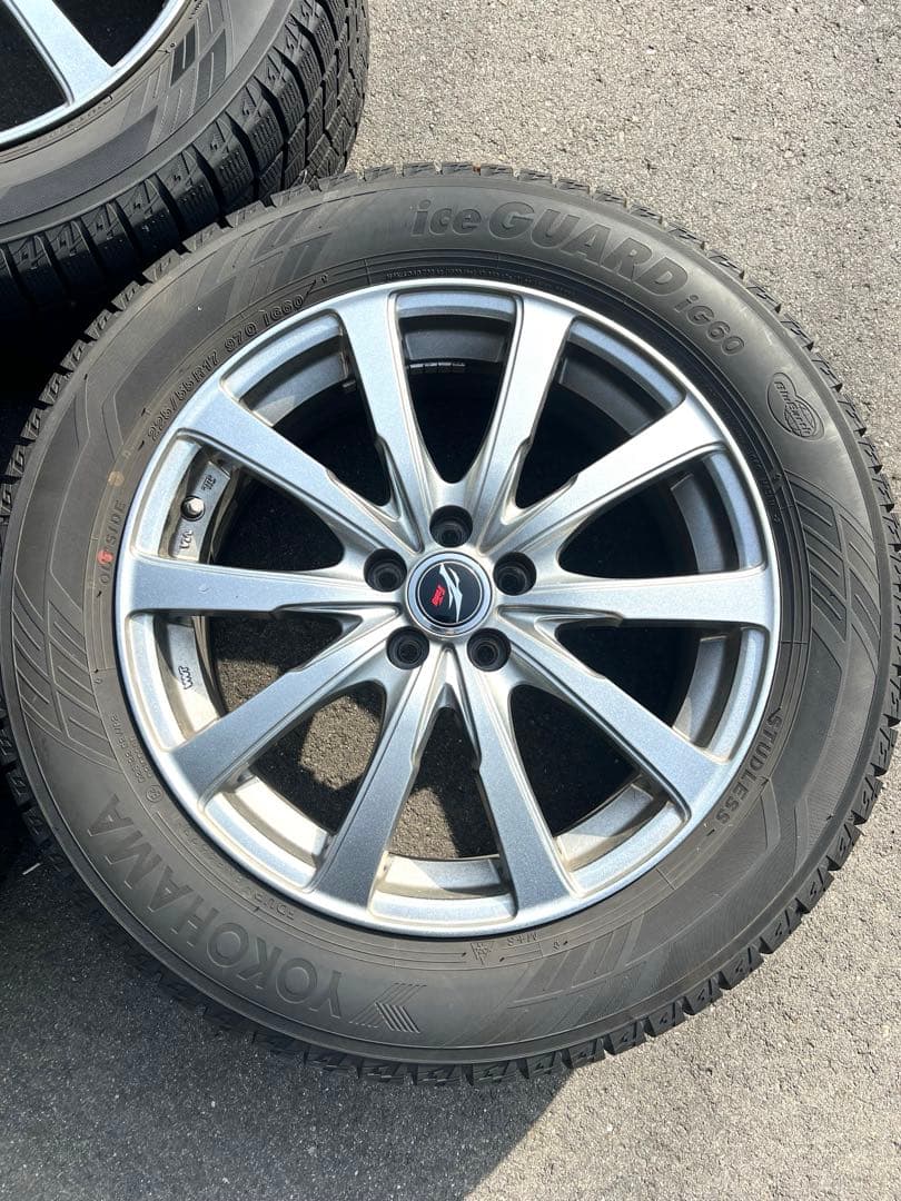 225/55R17 アイスガード　IG60 スタッドレスセット