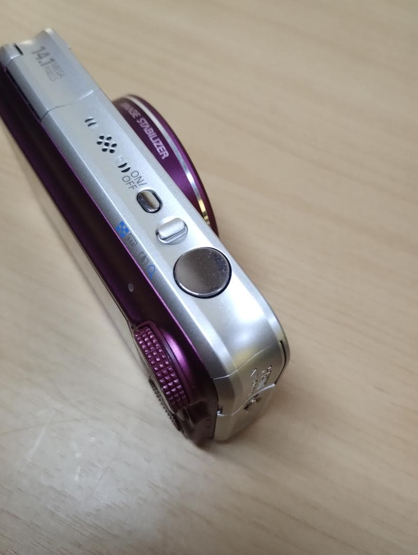 Canon PowerShot SX210 IS キャノン パープル デジカメ
