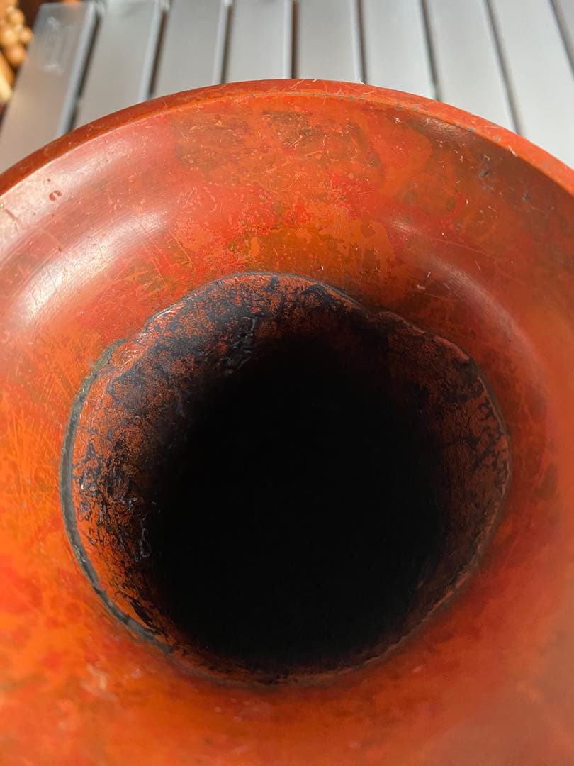 銅器　花瓶　伝統工芸　赤銅