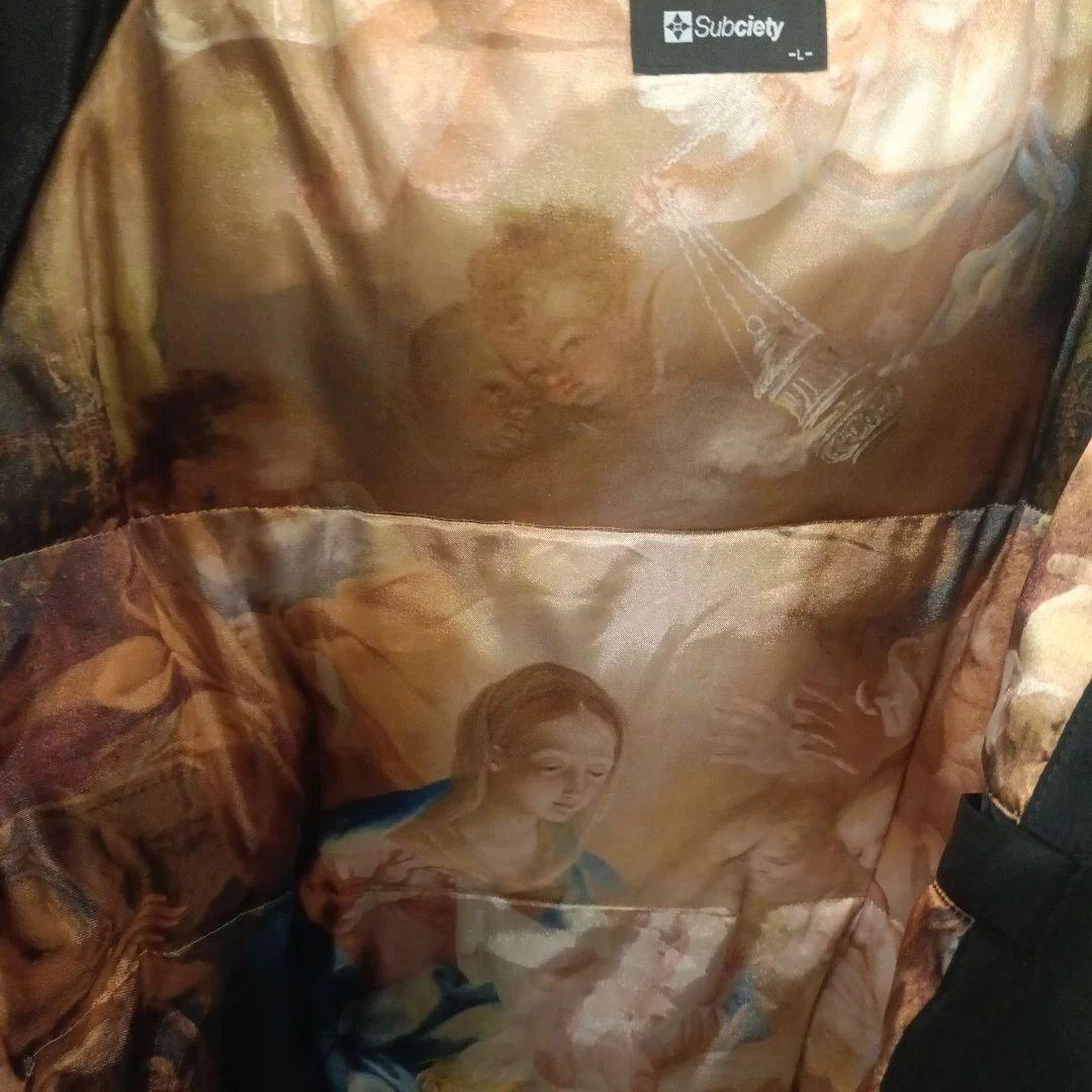 ジャケット・アウター subciety Nylon puff hooded jkt