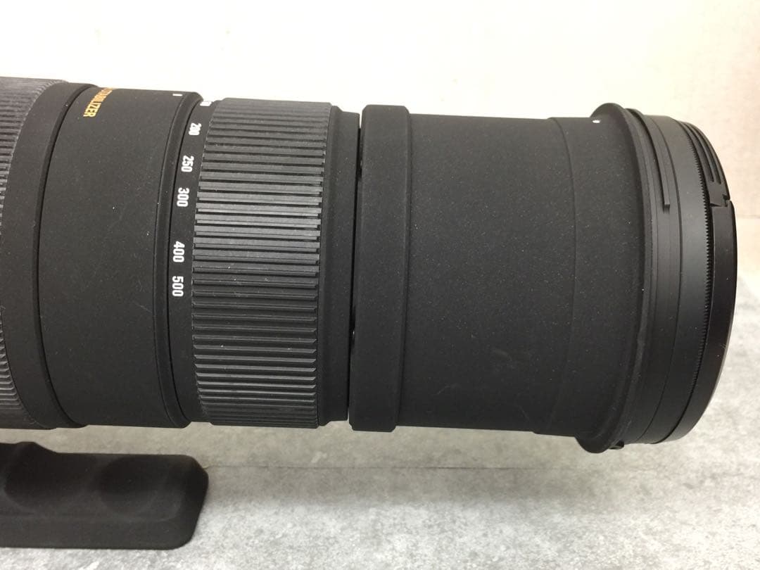 ジャンク品SIGMA APO150-500mm F5-6.3 DG OS HSM