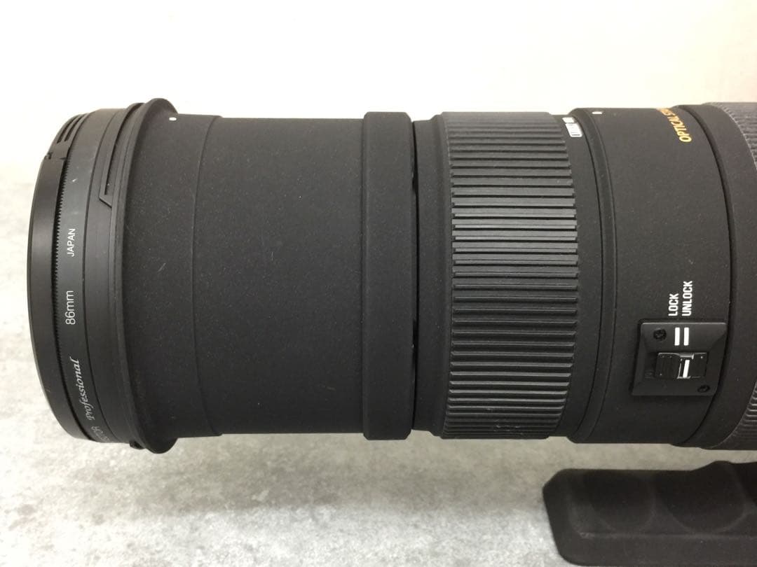 ジャンク品SIGMA APO150-500mm F5-6.3 DG OS HSM