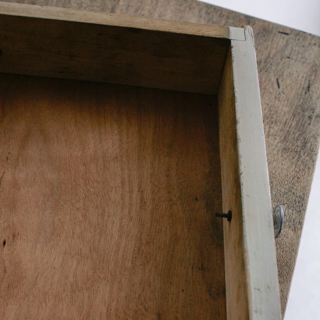 フランス アンティークデスク パイン 古家具 無垢材 ブロカント