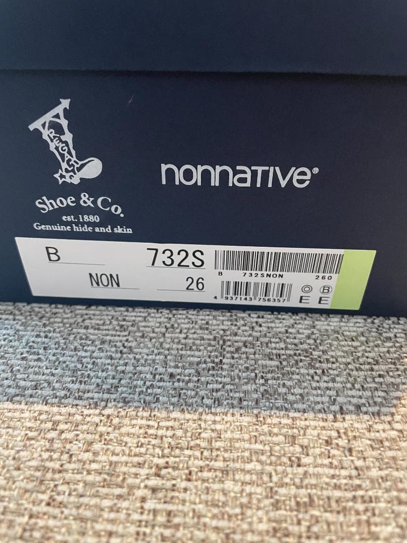 REGAL Shoe & Co. × nonnative MOC SHOES 黒