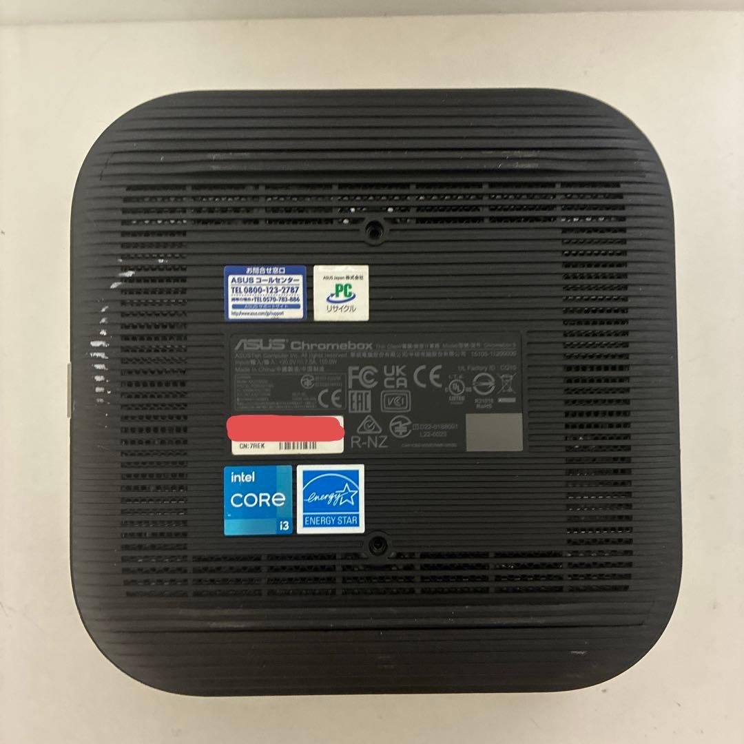 ASUS Chromebox5 CN67 12世代 Core i3 1220P