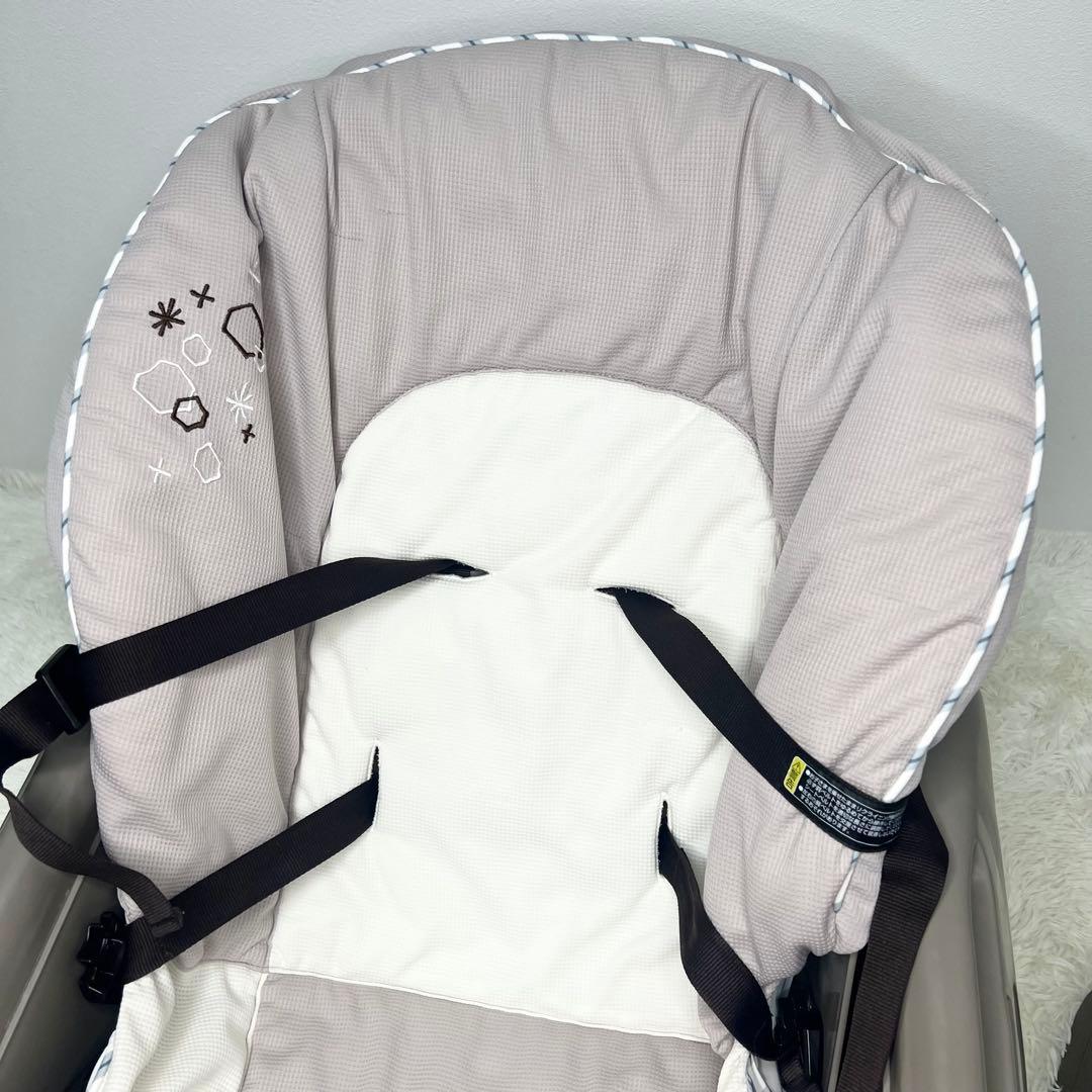 未使用級 Combi ネムリラ FF ハイローチェア 手動 リバーシブル